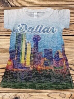STELLA BLU SEQUINED DALLAS SHORT SLEEVE TEE SZ - 5